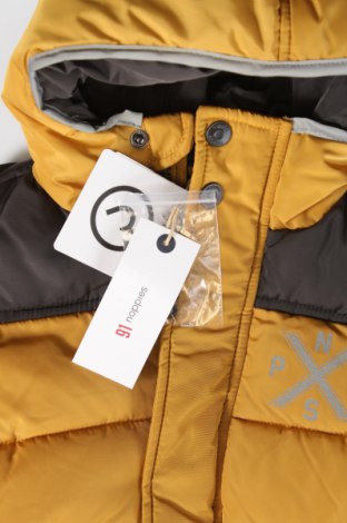 Kinderjacke Noppies, Größe 6-9m/ 68-74 cm, Farbe Gelb, Preis € 22,79