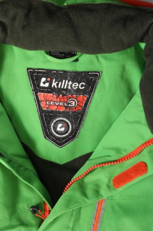 Kinderjacke für Wintersport Killtec, Größe 13-14y/ 164-168 cm, Farbe Grün, Preis 40,36 €