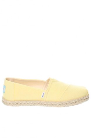 Espadrilles Toms, Größe 35, Farbe Gelb, Preis 17,21 €