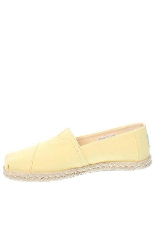 Espadrilles Toms, Größe 35, Farbe Gelb, Preis 19,08 €