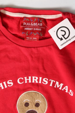 Pánske tričko  Pull&Bear, Veľkosť L, Farba Červená, Cena  4,95 €