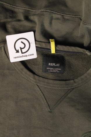 Herren Shirt Replay, Größe M, Farbe Grün, Preis € 47,32