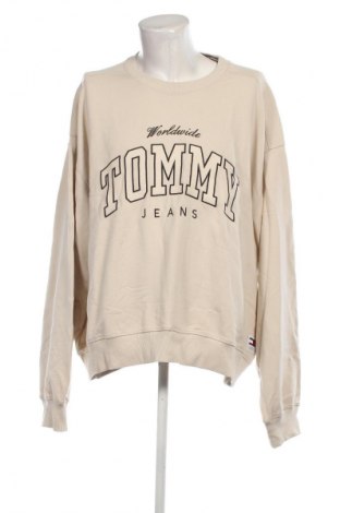 Ανδρική μπλούζα Tommy Jeans, Μέγεθος 5XL, Χρώμα  Μπέζ, Τιμή 46,79 €