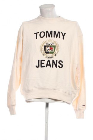 Ανδρική μπλούζα Tommy Jeans, Μέγεθος M, Χρώμα Εκρού, Τιμή 46,79 €