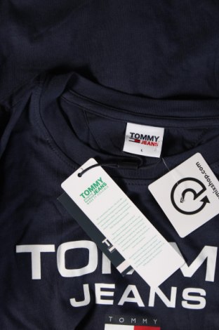 Męska bluzka Tommy Jeans, Rozmiar L, Kolor Niebieski, Cena 367,99 zł