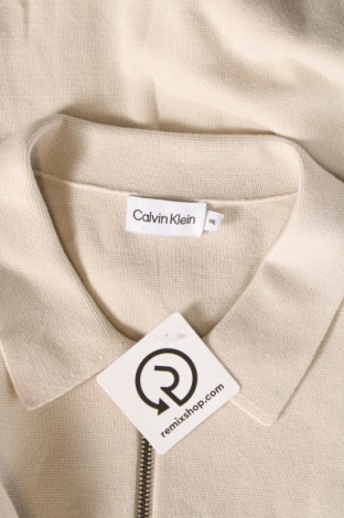 Ανδρική ζακέτα Calvin Klein, Μέγεθος XXL, Χρώμα  Μπέζ, Τιμή 38,99 €