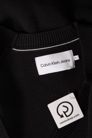 Jachetă tricotată de bărbați Calvin Klein, Mărime M, Culoare Negru, Preț 216,99 Lei