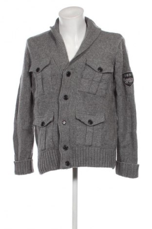 Herren Strickjacke Mexx, Größe M, Farbe Grau, Preis 11,99 €