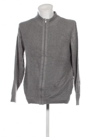 Herren Strickjacke Straight Up, Größe L, Farbe Grau, Preis € 7,49