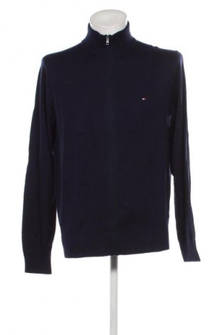 Męski kardigan Tommy Hilfiger, Rozmiar XL, Kolor Niebieski, Cena 430,99 zł