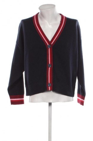 Jachetă tricotată de bărbați Tommy Hilfiger, Mărime L, Culoare Albastru, Preț 343,99 Lei