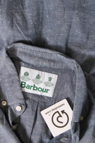 Herrenhemd Barbour, Größe S, Farbe Blau, Preis € 24,99