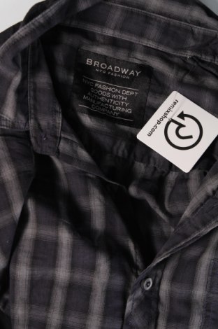 Herrenhemd Broadway, Größe M, Farbe Blau, Preis 3,49 €