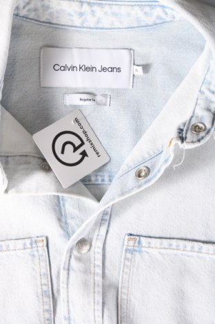 Pánska košeľa  Calvin Klein Jeans, Veľkosť XL, Farba Modrá, Cena  77,25 €