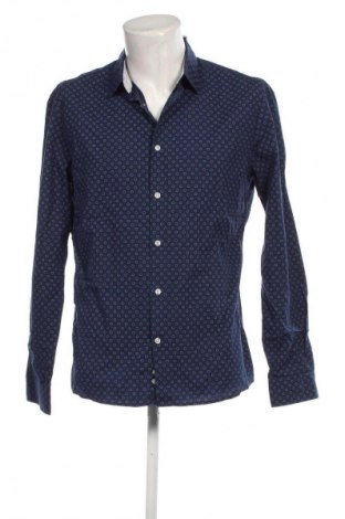 Ανδρικό πουκάμισο Celio, Μέγεθος L, Χρώμα Μπλέ, Τιμή 7,18 €