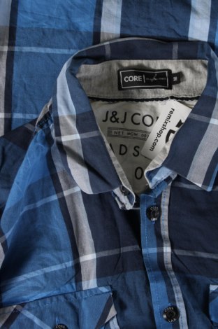 Ανδρικό πουκάμισο Core By Jack & Jones, Μέγεθος M, Χρώμα Μπλέ, Τιμή 3,99 €