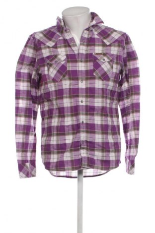Ανδρικό πουκάμισο Diesel, Μέγεθος L, Χρώμα Βιολετί, Τιμή 33,25 €