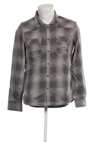Ανδρικό πουκάμισο Duck and Cover, Μέγεθος L, Χρώμα Γκρί, Τιμή 8,07 €