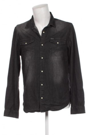 Ανδρικό πουκάμισο Garcia Jeans, Μέγεθος XL, Χρώμα Γκρί, Τιμή 8,41 €