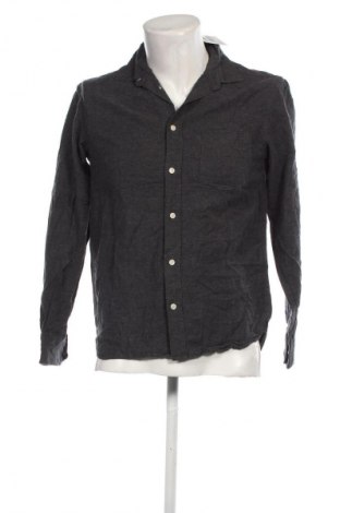 Ανδρικό πουκάμισο H&M L.O.G.G., Μέγεθος S, Χρώμα Γκρί, Τιμή 3,99 €