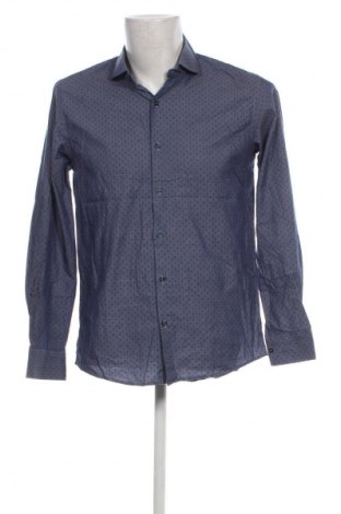 Ανδρικό πουκάμισο Hermitage, Μέγεθος L, Χρώμα Μπλέ, Τιμή 15,31 €