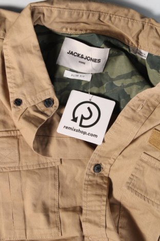 Męska koszula Jack & Jones, Rozmiar L, Kolor Brązowy, Cena 108,75 zł