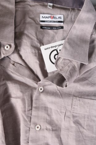 Herrenhemd Marvelis, Größe XXL, Farbe Grau, Preis € 9,46