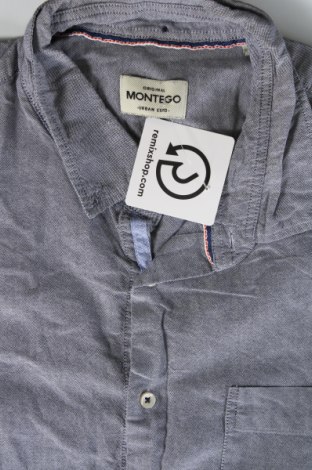 Herrenhemd Montego, Größe XL, Farbe Grau, Preis € 4,99