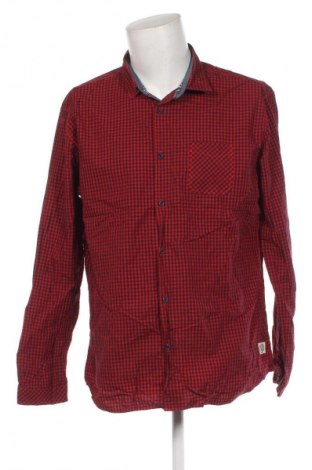 Мъжка риза Originals By Jack & Jones, Размер XXL, Цвят Червен, Цена 13,60 лв.