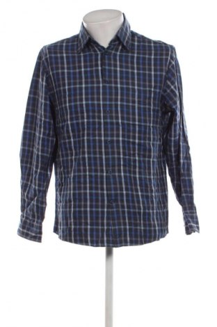 Ανδρικό πουκάμισο PETRIFUN, Μέγεθος M, Χρώμα Μπλέ, Τιμή 4,21 €