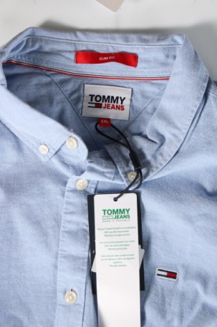 Ανδρικό πουκάμισο Tommy Jeans, Μέγεθος XXL, Χρώμα Μπλέ, Τιμή 39,99 €