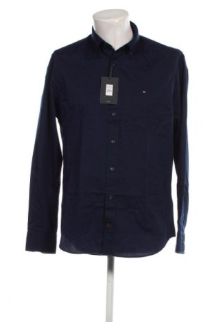 Herrenhemd Tommy Hilfiger, Größe L, Farbe Blau, Preis 53,29 €