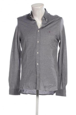 Herrenhemd Tommy Hilfiger, Größe M, Farbe Grau, Preis 53,29 €