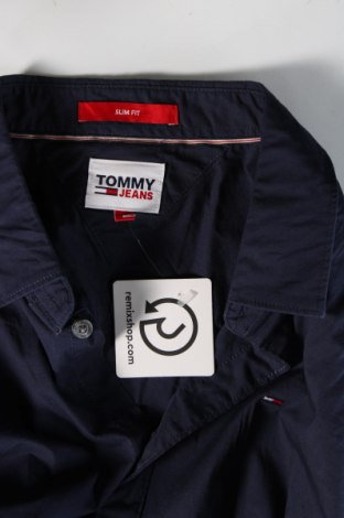 Pánska košeľa  Tommy Jeans, Veľkosť L, Farba Modrá, Cena  24,95 €