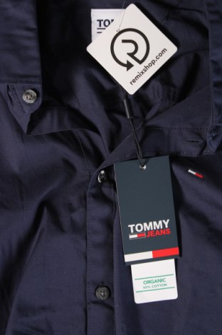 Herrenhemd Tommy Jeans, Größe L, Farbe Blau, Preis € 48,99