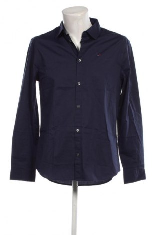 Cămașă de bărbați Tommy Jeans, Mărime L, Culoare Albastru, Preț 171,99 Lei