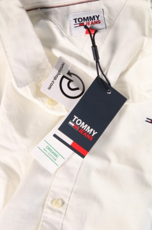 Ανδρικό πουκάμισο Tommy Jeans, Μέγεθος XL, Χρώμα Λευκό, Τιμή 38,79 €