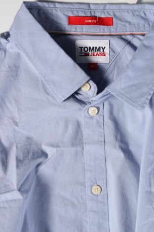 Herrenhemd Tommy Jeans, Größe XL, Farbe Blau, Preis € 50,79