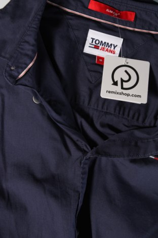 Ανδρικό πουκάμισο Tommy Jeans, Μέγεθος M, Χρώμα Μπλέ, Τιμή 38,79 €