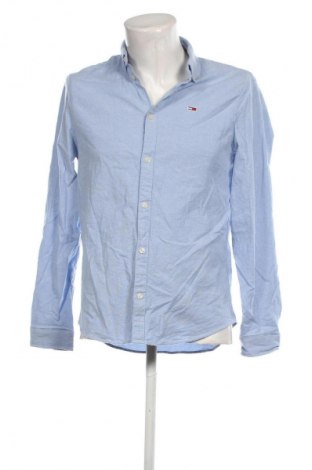 Herrenhemd Tommy Jeans, Größe M, Farbe Blau, Preis € 50,79