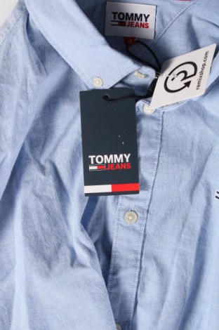 Herrenhemd Tommy Jeans, Größe L, Farbe Blau, Preis € 50,79