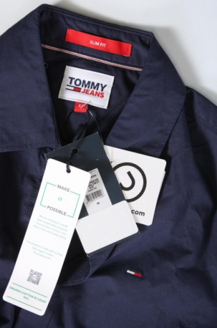 Cămașă de bărbați Tommy Jeans, Mărime XS, Culoare Albastru, Preț 223,99 Lei