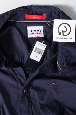 Cămașă de bărbați Tommy Jeans, Mărime XL, Culoare Albastru, Preț 254,99 Lei