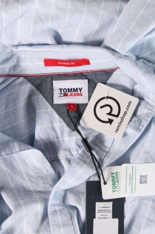 Cămașă de bărbați Tommy Jeans, Mărime S, Culoare Albastru, Preț 223,99 Lei