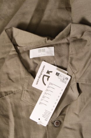 Herrenhemd Uniqlo, Größe L, Farbe Grün, Preis € 19,65