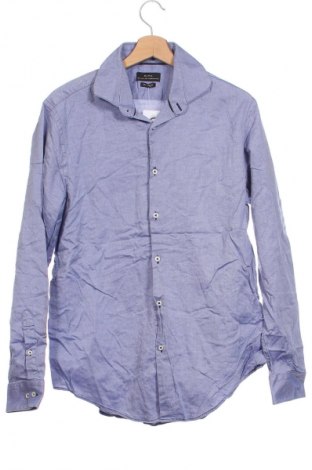 Ανδρικό πουκάμισο Zara, Μέγεθος L, Χρώμα Μπλέ, Τιμή 9,46 €