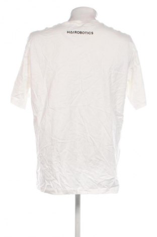 Męski T-shirt, Rozmiar XL, Kolor Biały, Cena 41,58 zł