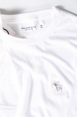 Męski T-shirt Abercrombie & Fitch, Rozmiar M, Kolor Biały, Cena 111,99 zł