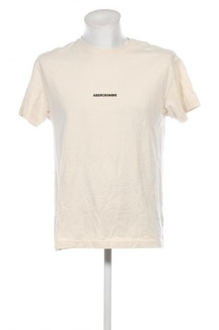 Ανδρικό t-shirt Abercrombie & Fitch, Μέγεθος M, Χρώμα Εκρού, Τιμή 14,79 €