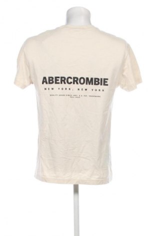 Męski T-shirt Abercrombie & Fitch, Rozmiar M, Kolor ecru, Cena 149,27 zł